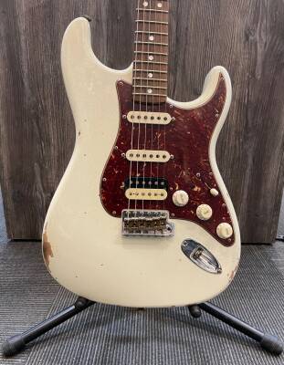 Fender Custom Shop S23 LTD 67 HSS STRAT REL Aged Olympic White